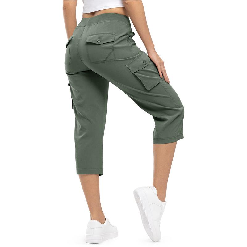 ✨Women’s Lightweight Quick-Dry Capri Cargo Pants