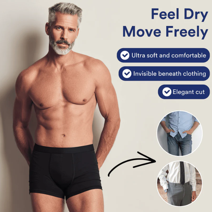 💥Men's Ultra-Absorbent Incontinence Boxer Briefs