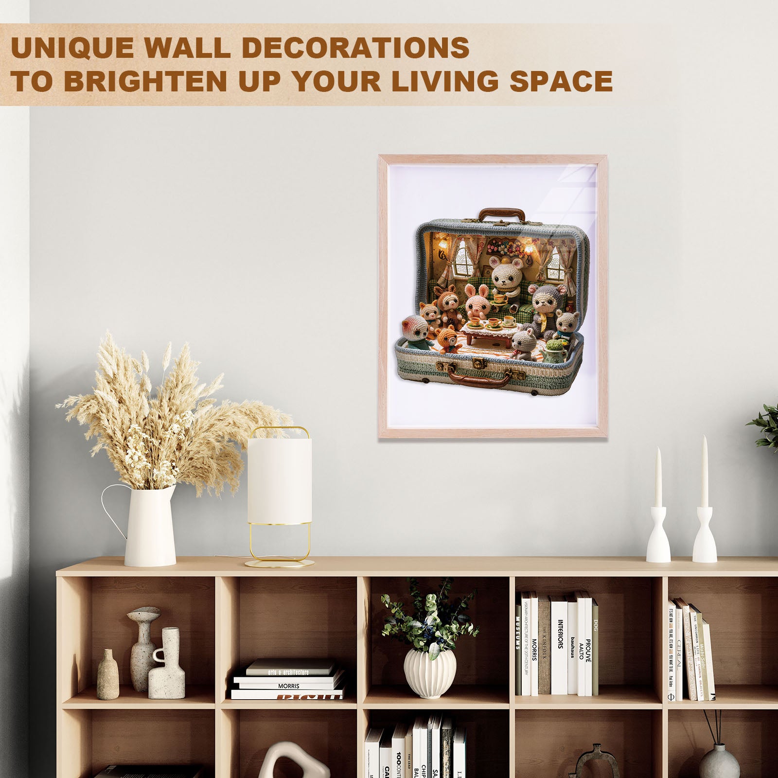 Animal Tea Party Wooden Jigsaw Puzzle