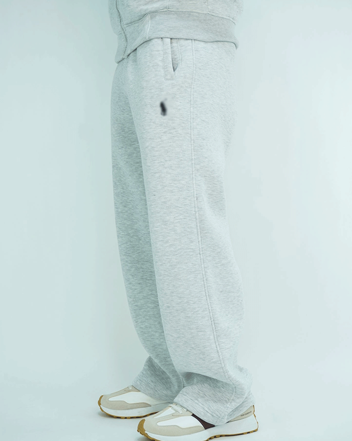 Men’s Baggy Fleece Joggers (Relaxed Wide Fit)