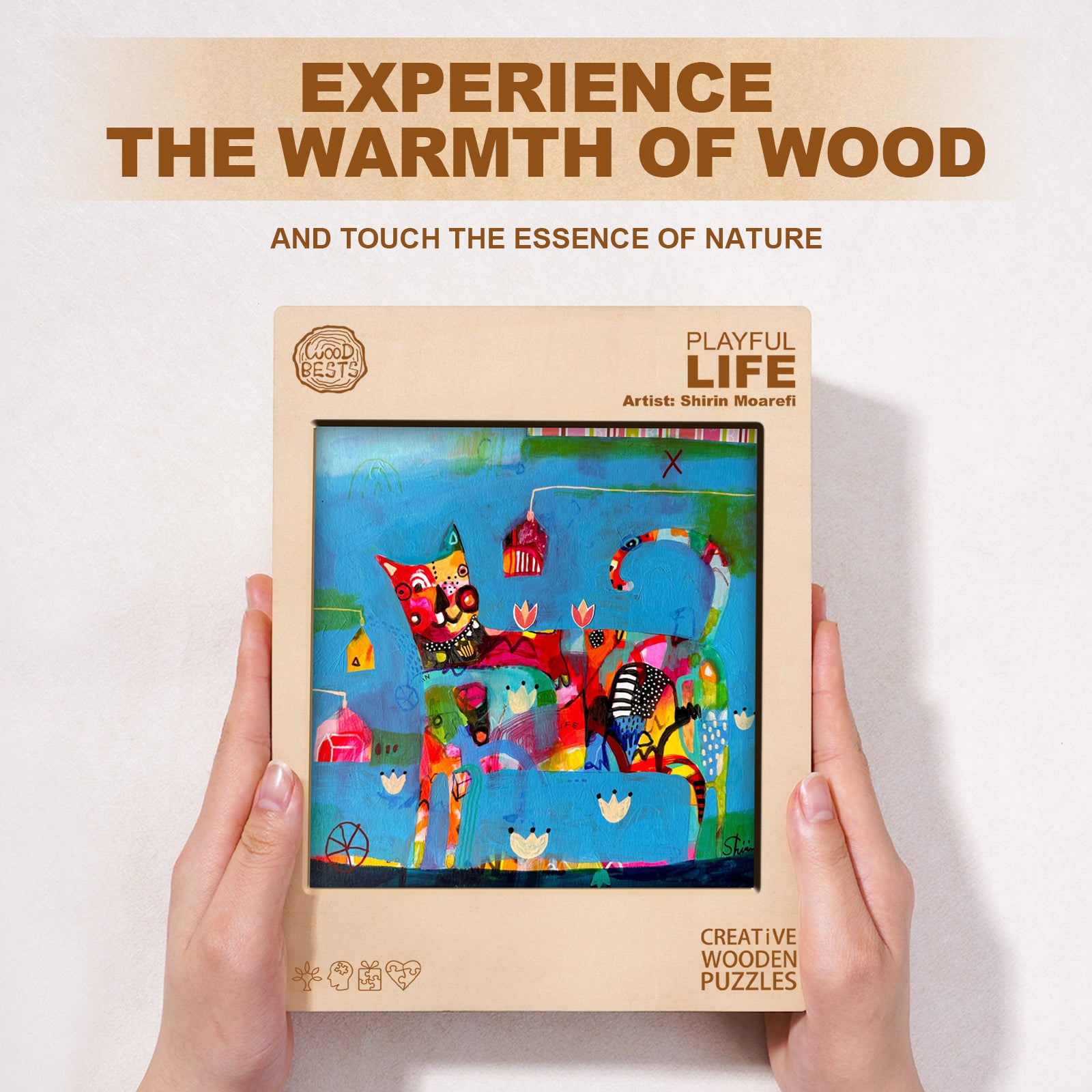 Playful Life - By Artist Shirin Moarefi