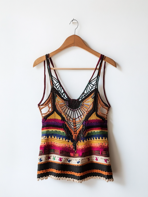 Knitted Summer Fashion Hollow Dress 9524