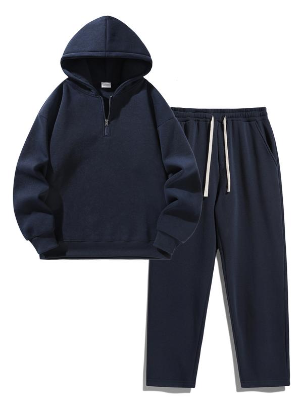 Men’s Zipper Hoodie & Sweatpants Set