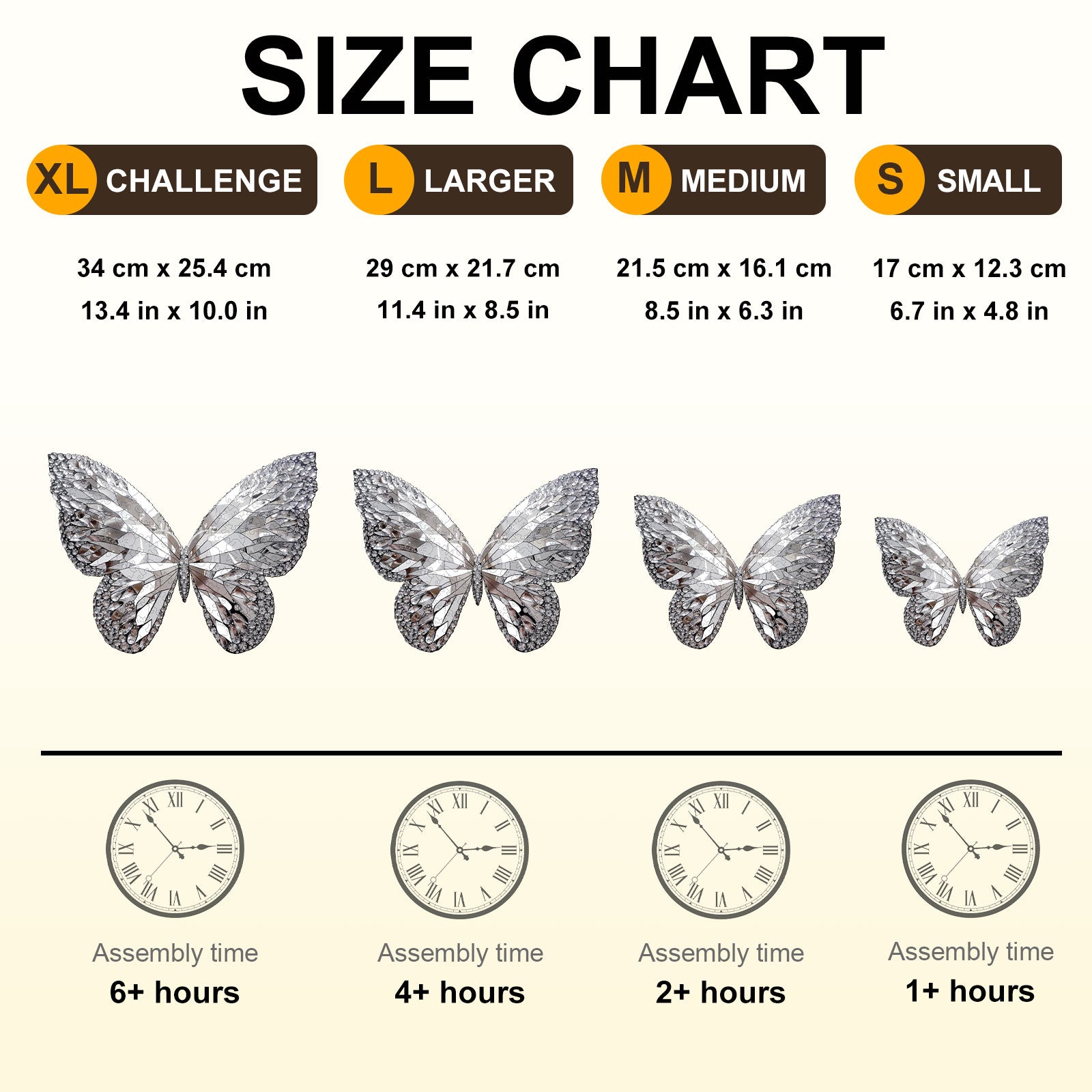 Rebirth Butterfly Wooden Jigsaw Puzzle