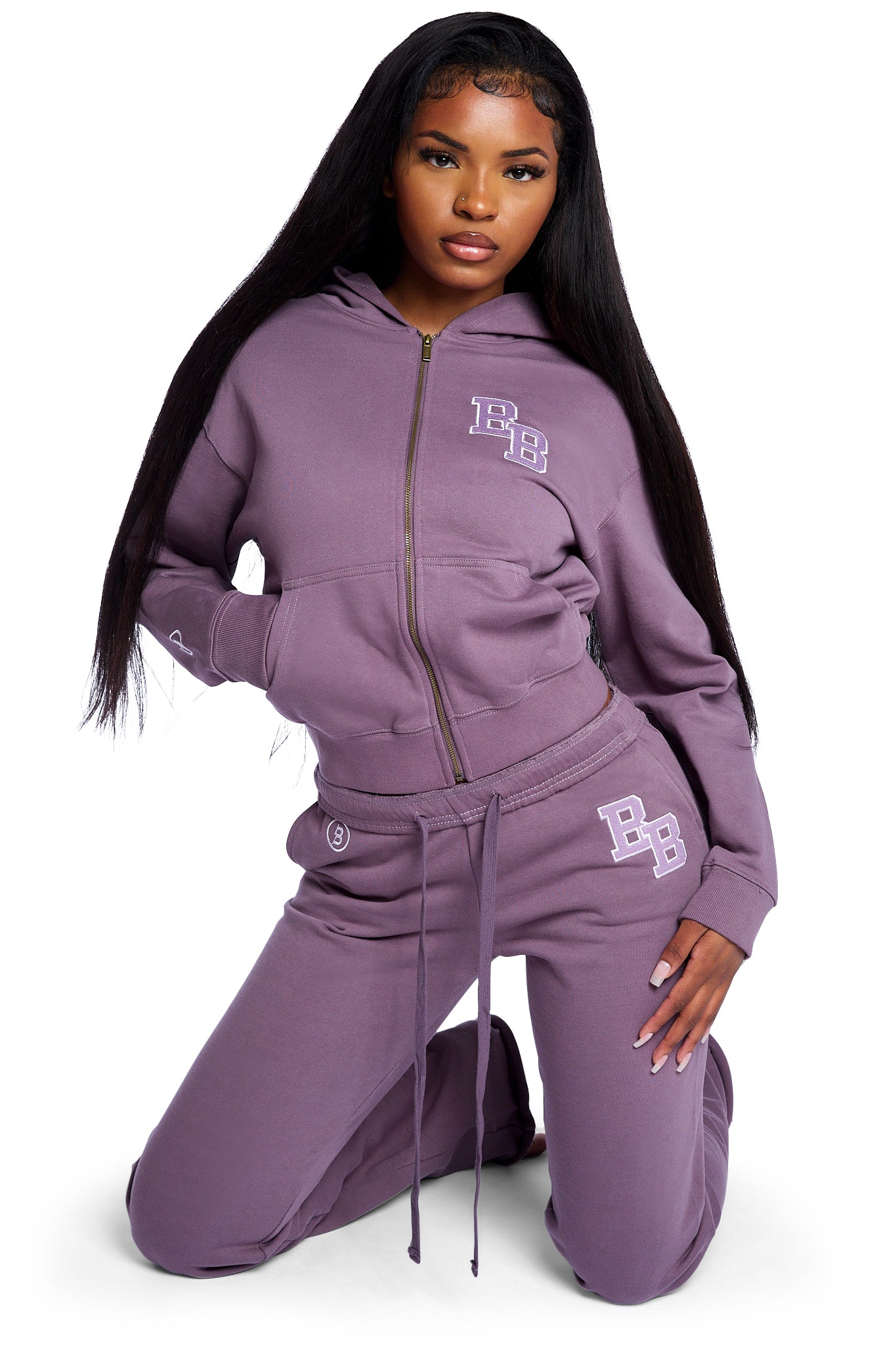 BODY UNIVERSITY SWEATPANTS 2.0 (FADED PURPLE/RED)