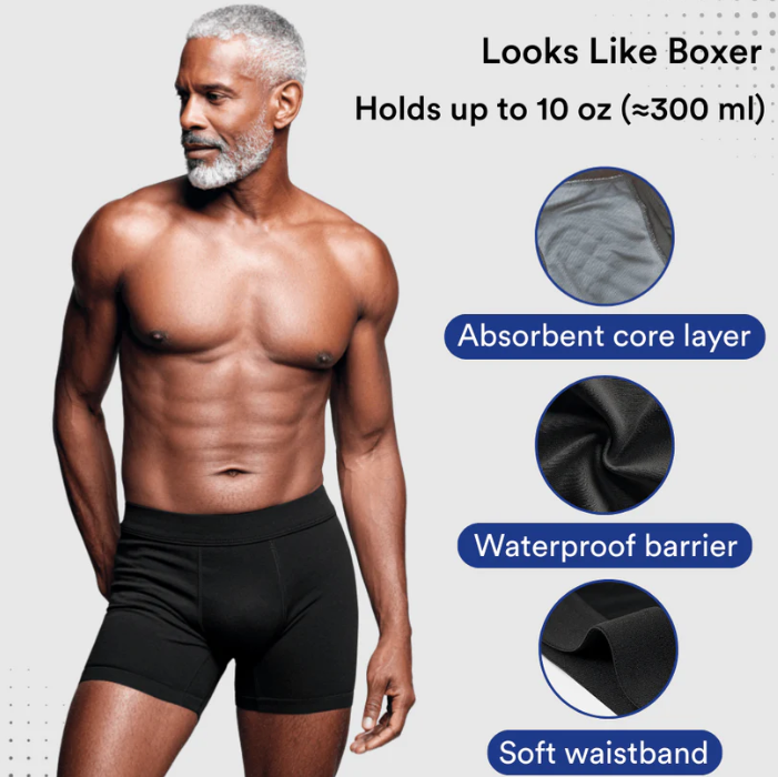 💥Men's Ultra-Absorbent Incontinence Boxer Briefs