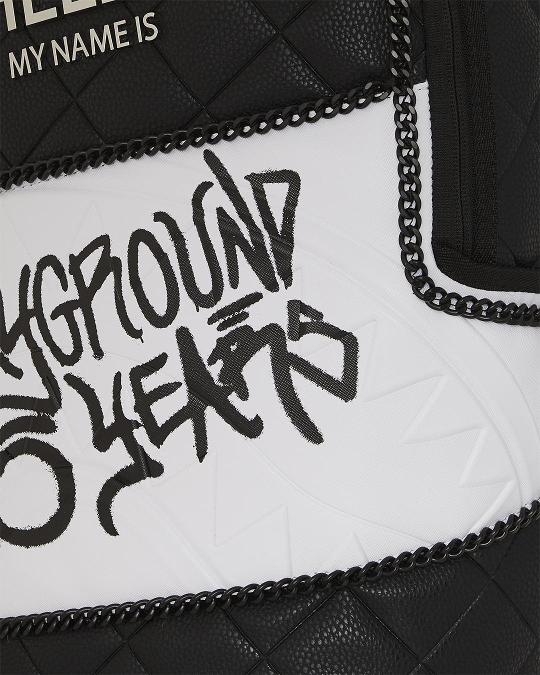 HELLO MY NAME IS 15 YEARS QUILTED BACKPACK (SUPER RARE)