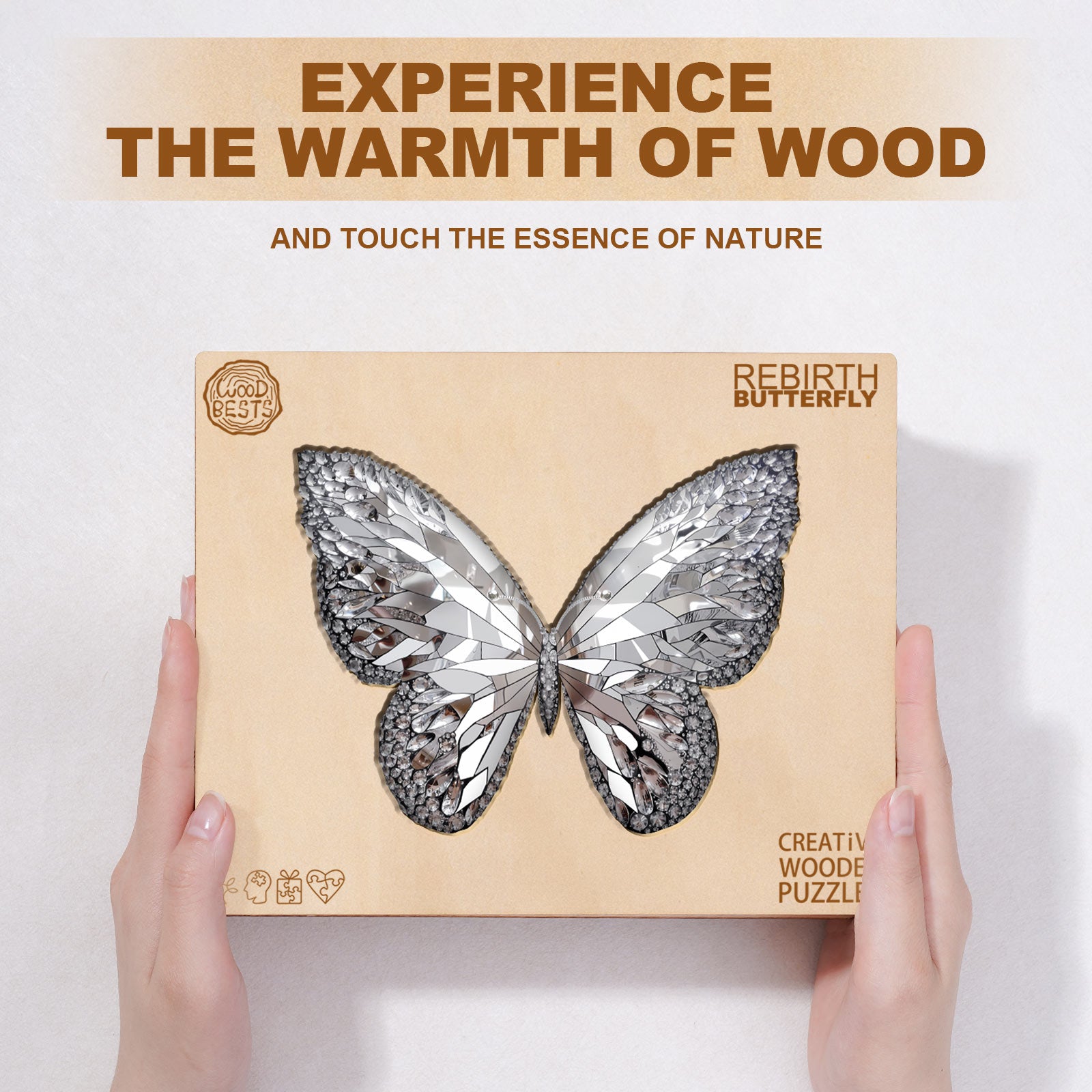Rebirth Butterfly Wooden Jigsaw Puzzle
