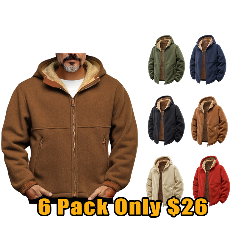 Men's UltraWarm Double Fleece Hooded Jacket