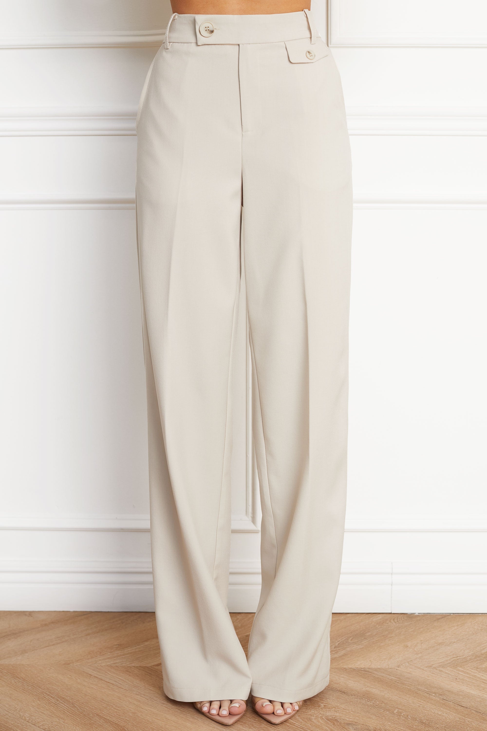 Signature Wide-Leg Trousers