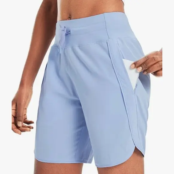 Women's 3‘’/5''/7'' Athletic Long Running Shorts High Waistband Quick Dry Bermuda Shorts for Gym Hiking Workout Lounge Casual Womenswear