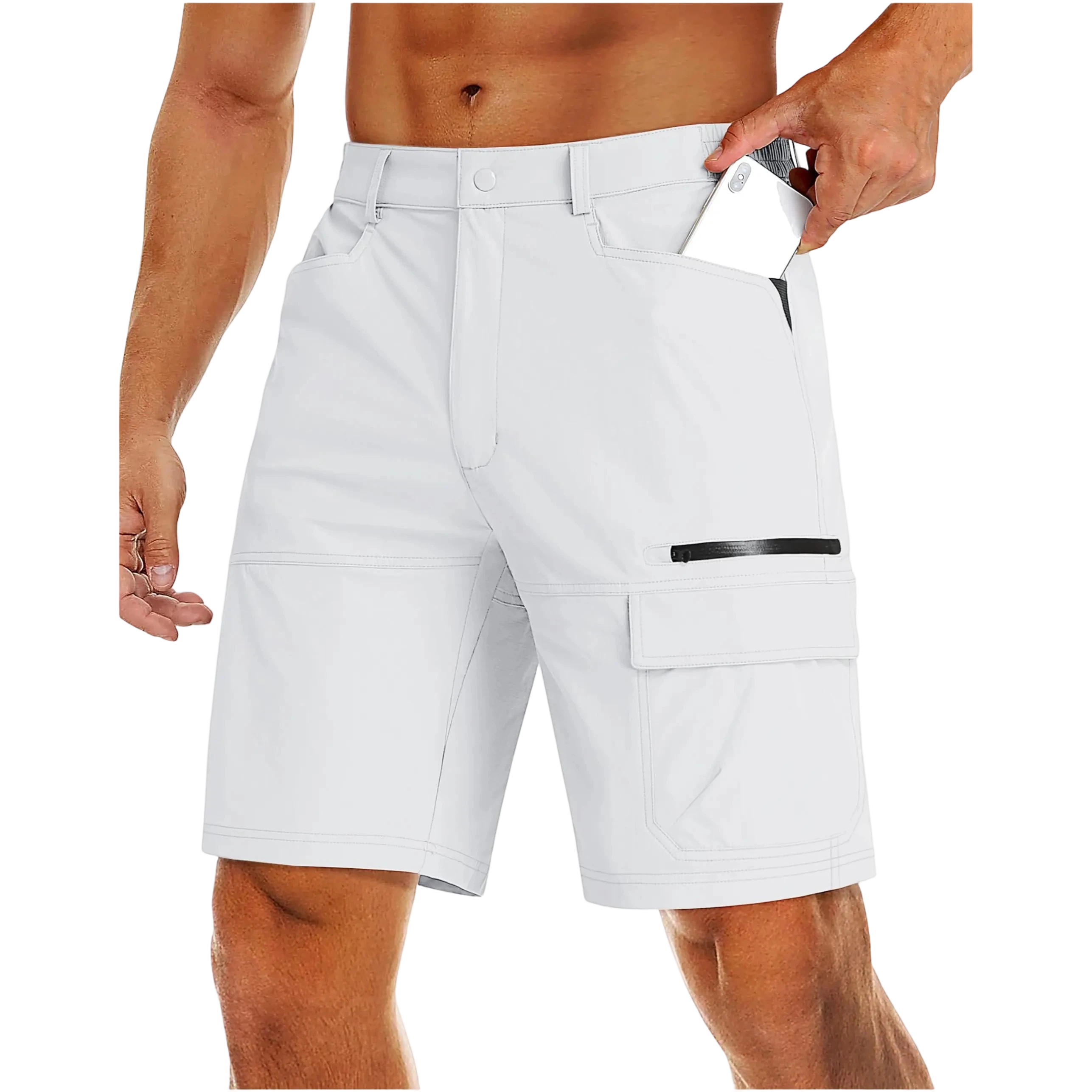 Men's Hiking Cargo Shorts 9