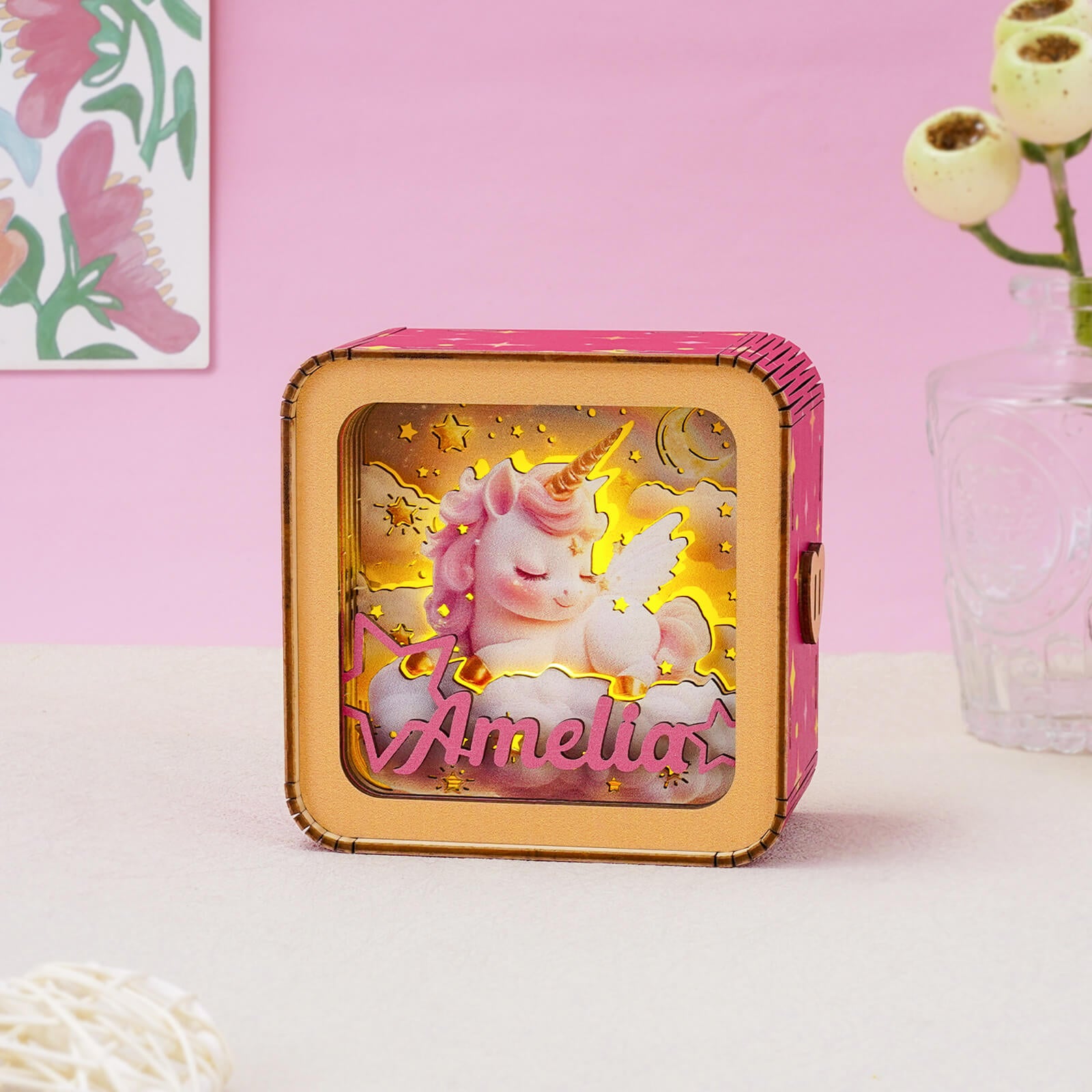 My Little Pony Kit - Personalized 3D Wooden Puzzle Night Light