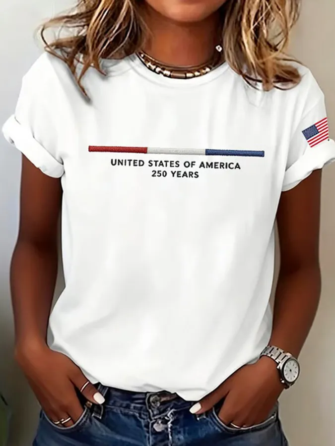 Women's 250th Anniversary Casual T-shirt