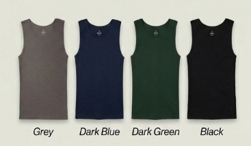 Men's Ultra-Soft Cotton Fitted Tank Top