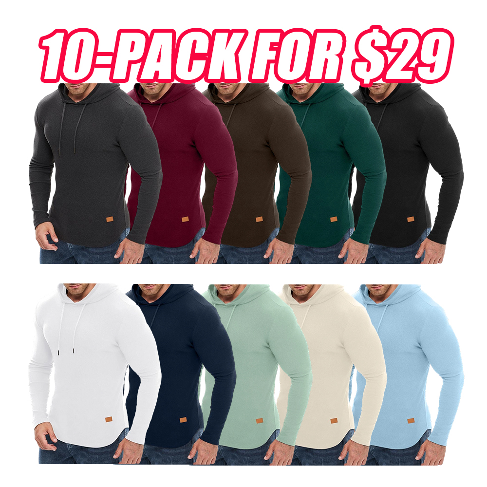 Men's Stylish Soft Fleece Pullover Hoodie