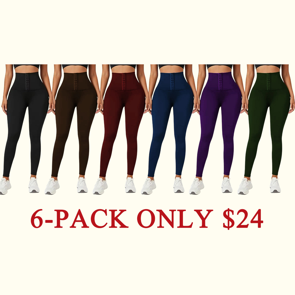 Women's Fitness Pants with Corset Design
