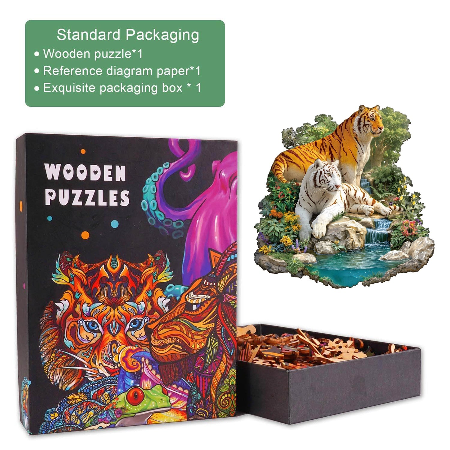 Wild Serenity Wooden Jigsaw Puzzle