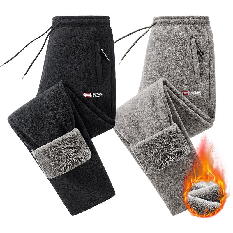 Unisex Winter Outdoor Fleece Pants