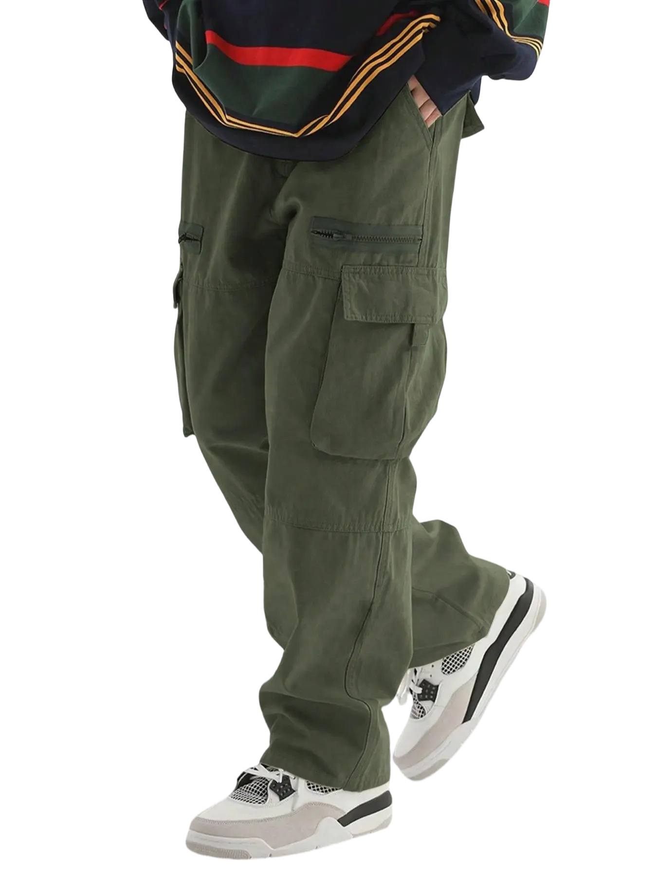 Everyday Utility Cargo Pants (Unisex Loose Fit)
