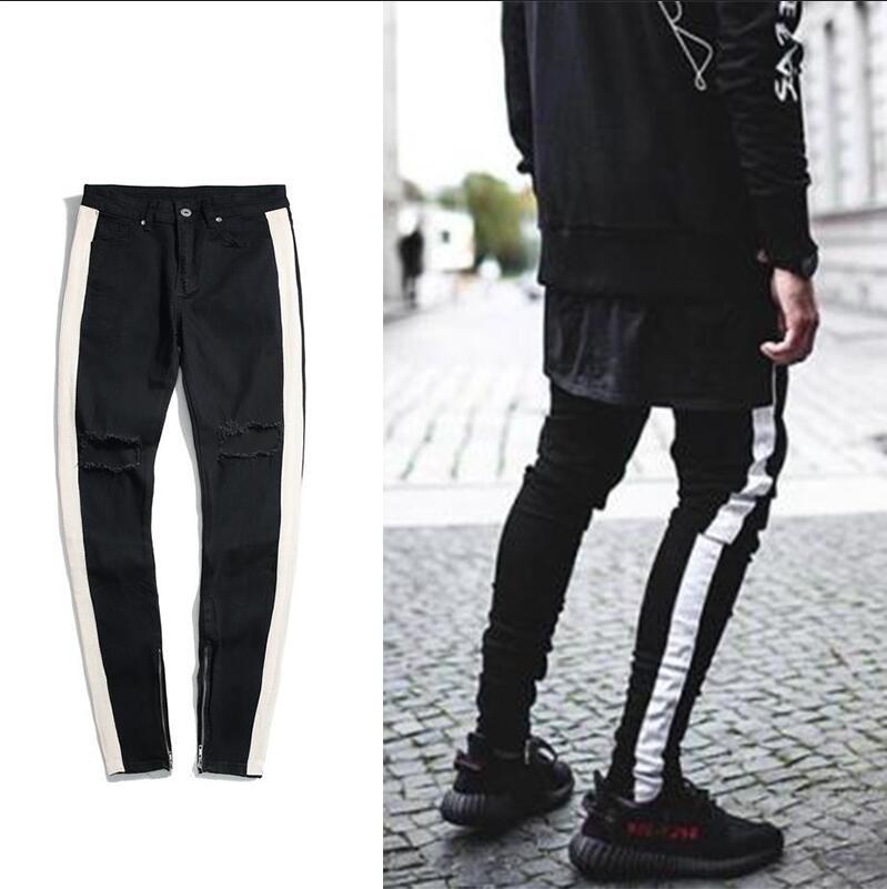 Men'S Patchwork Pocket Casual Trousers