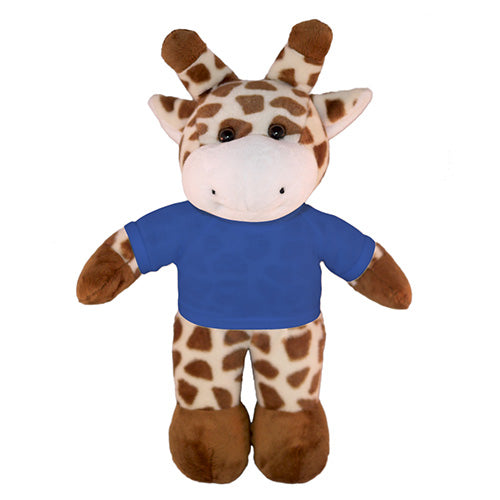 Soft Plush Giraffe with Tee 8inch