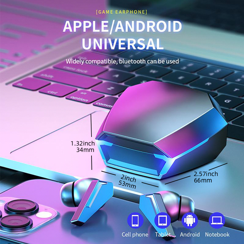 Wireless  Waterproof and Rechargeable Earbuds Earphones