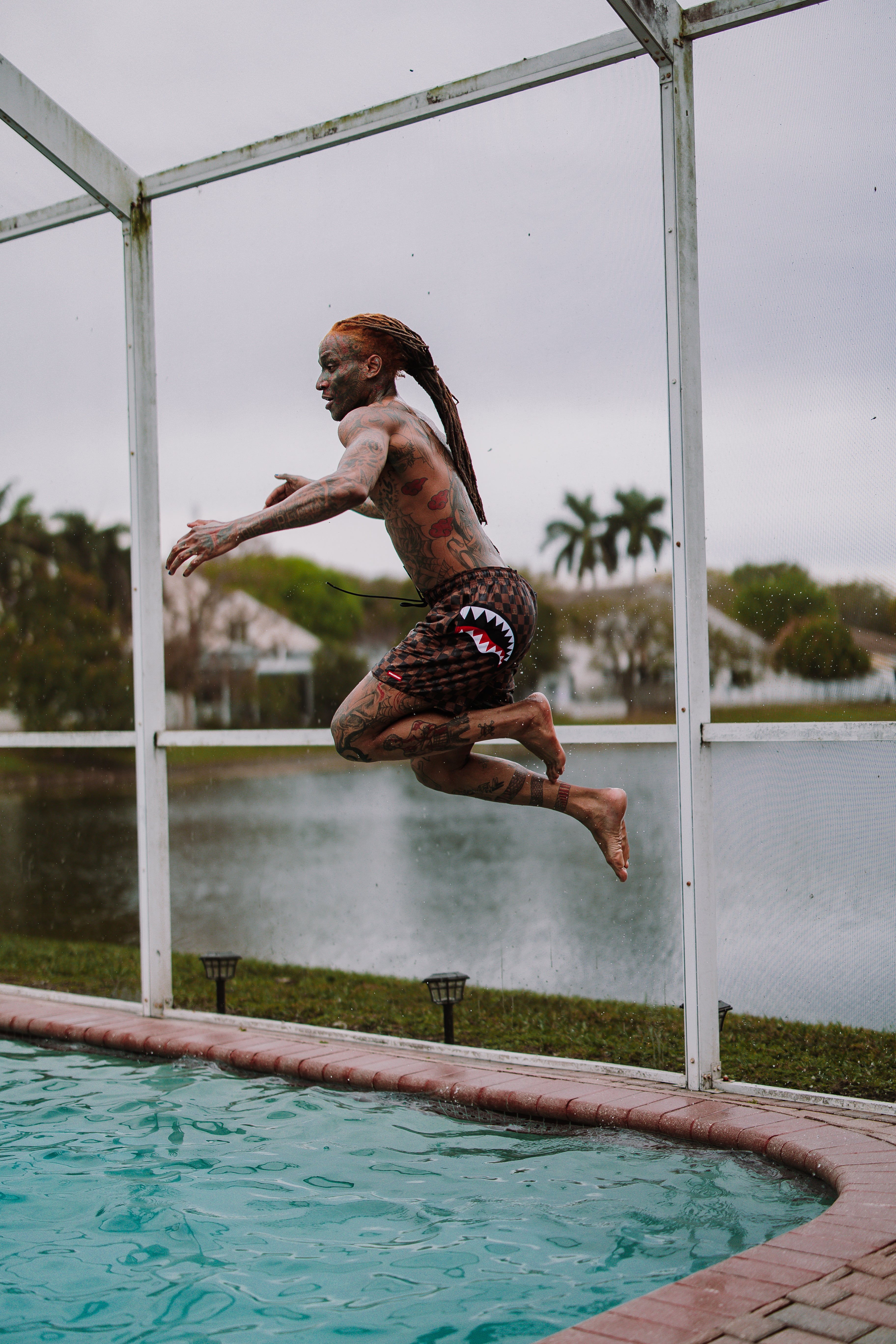 THE HIDEOUT SWIM SHORTS