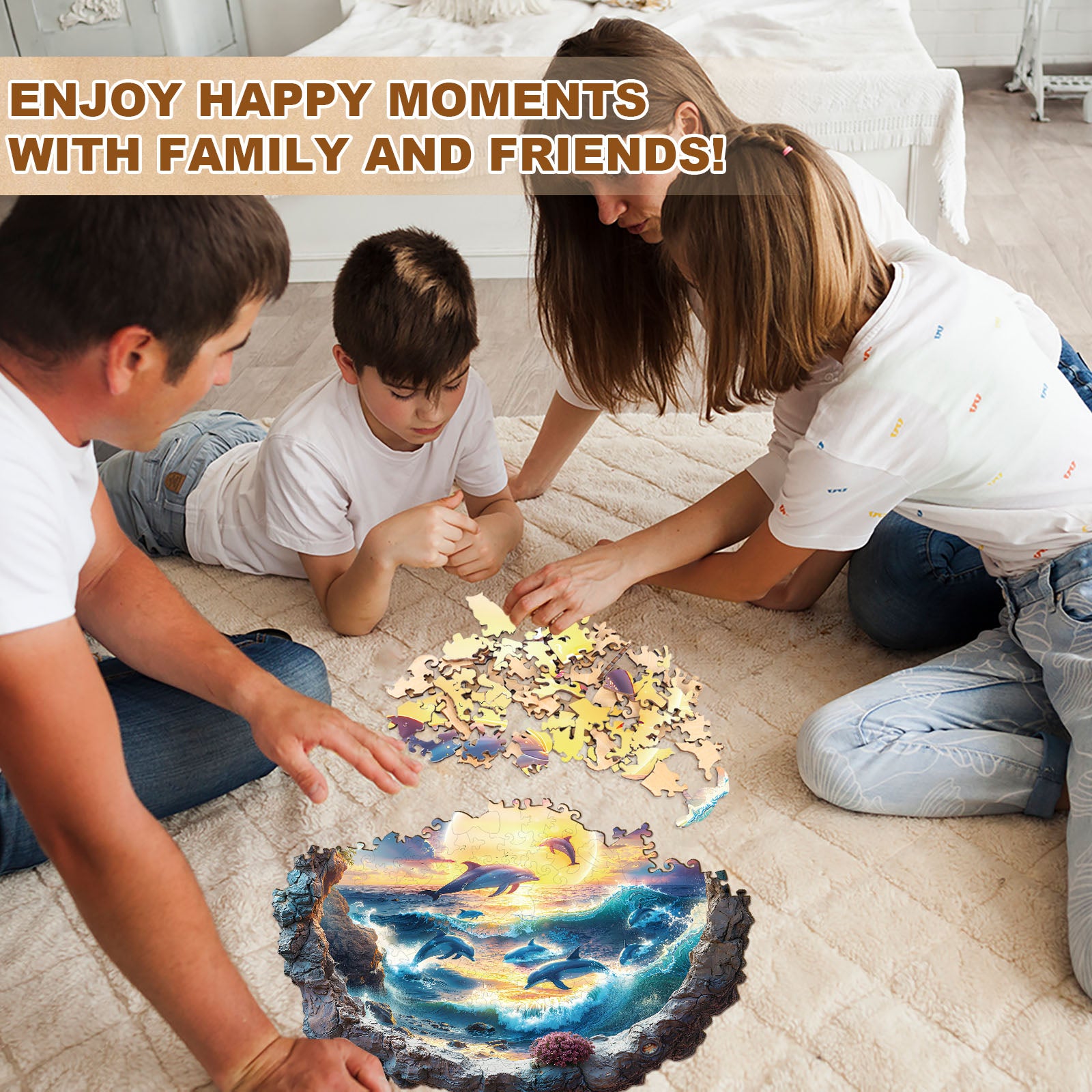 Tide Dream Wooden Jigsaw Puzzle