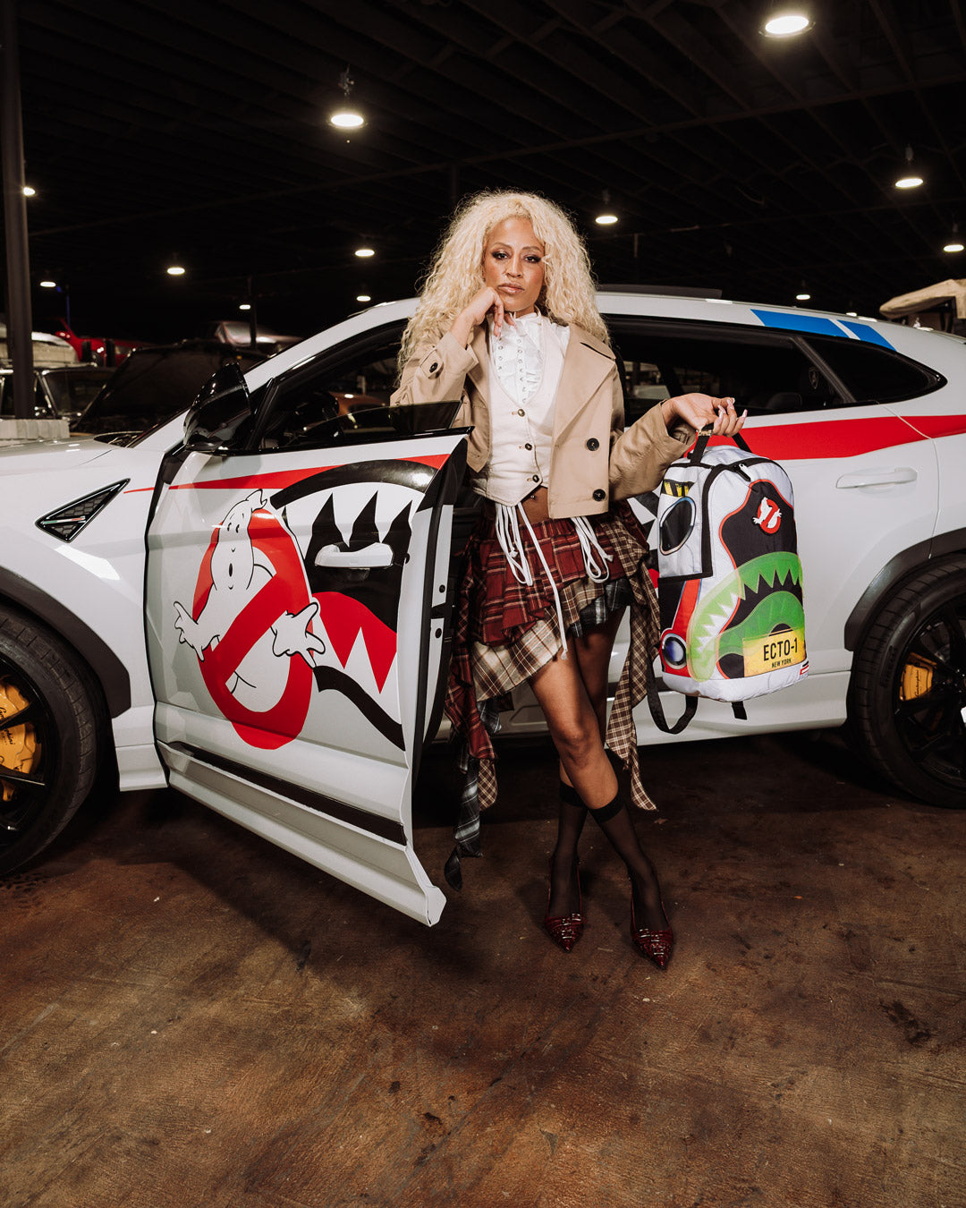 GHOSTBUSTERS ECTO-SHARK BACKPACK