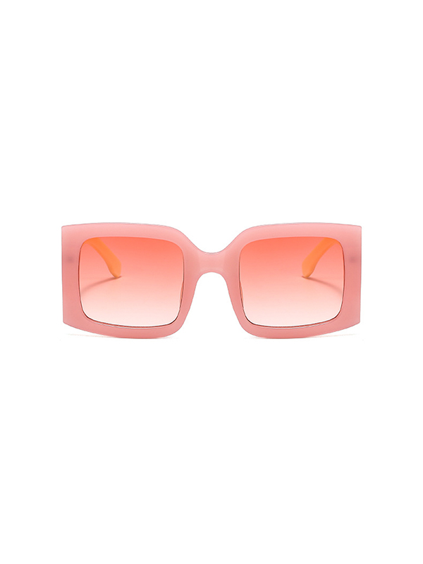 Geometric Sun-Protection Sunglasses Accessories