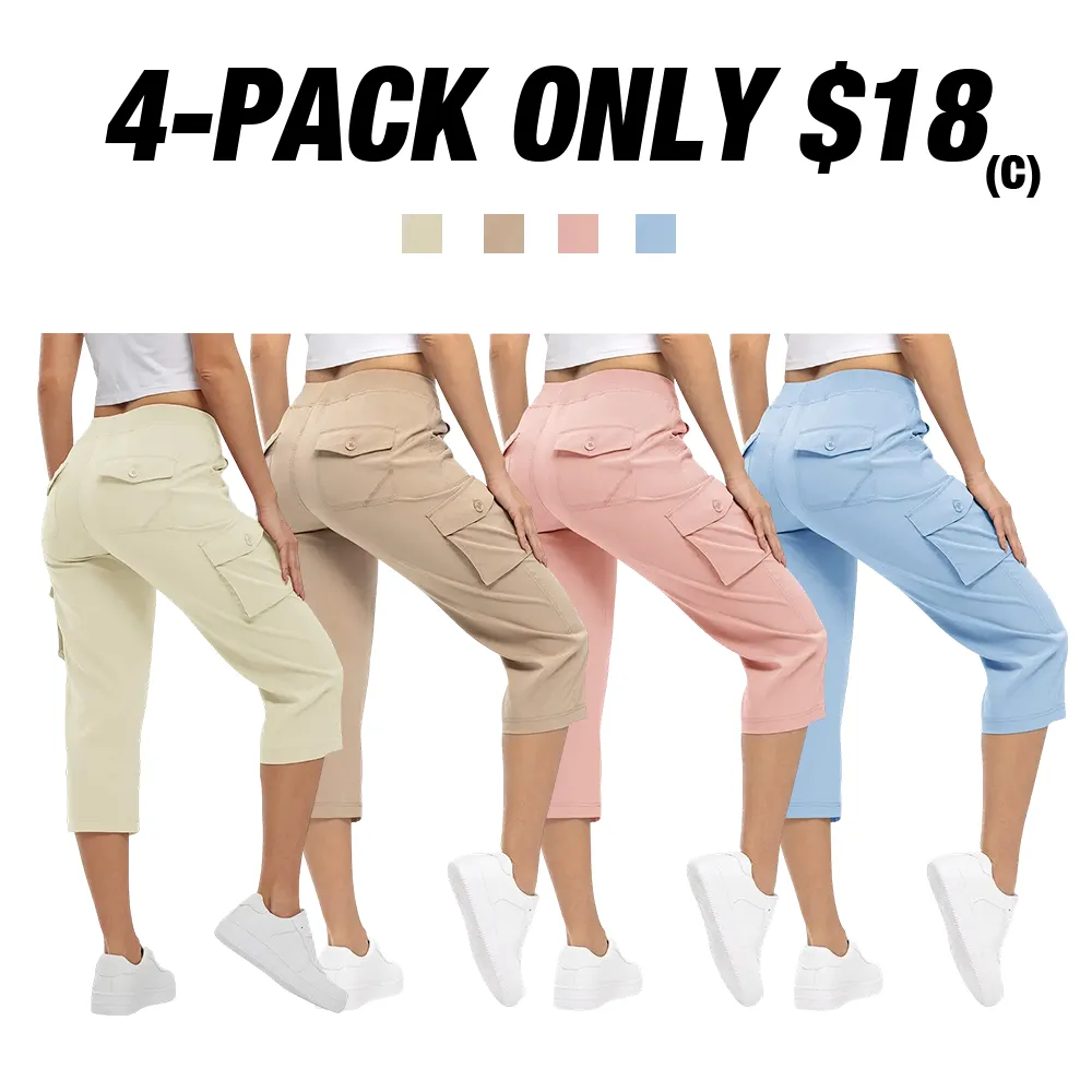Women's Cargo Pants Plus Size