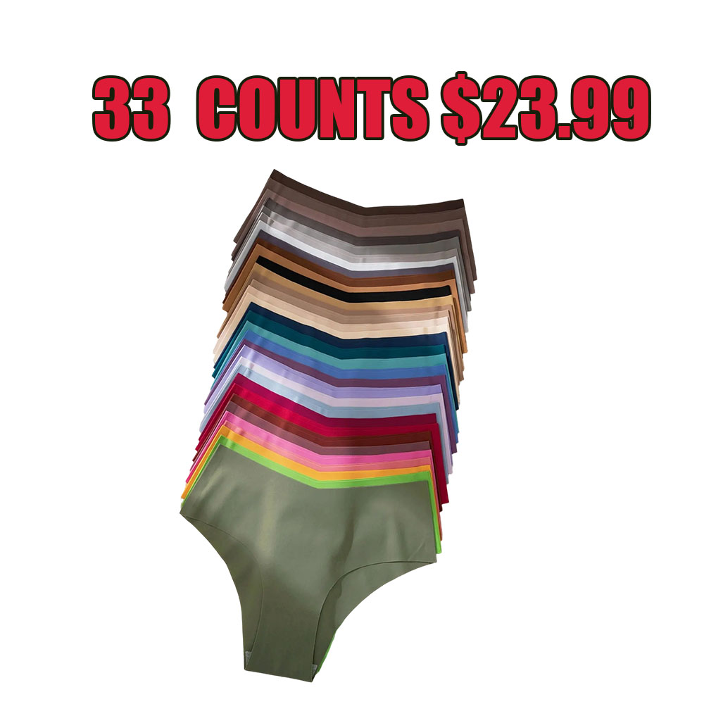 Women’s Seamless Comfort Briefs (Multi-Pack) – Soft, Breathable, Invisible Fit for Everyday Wear