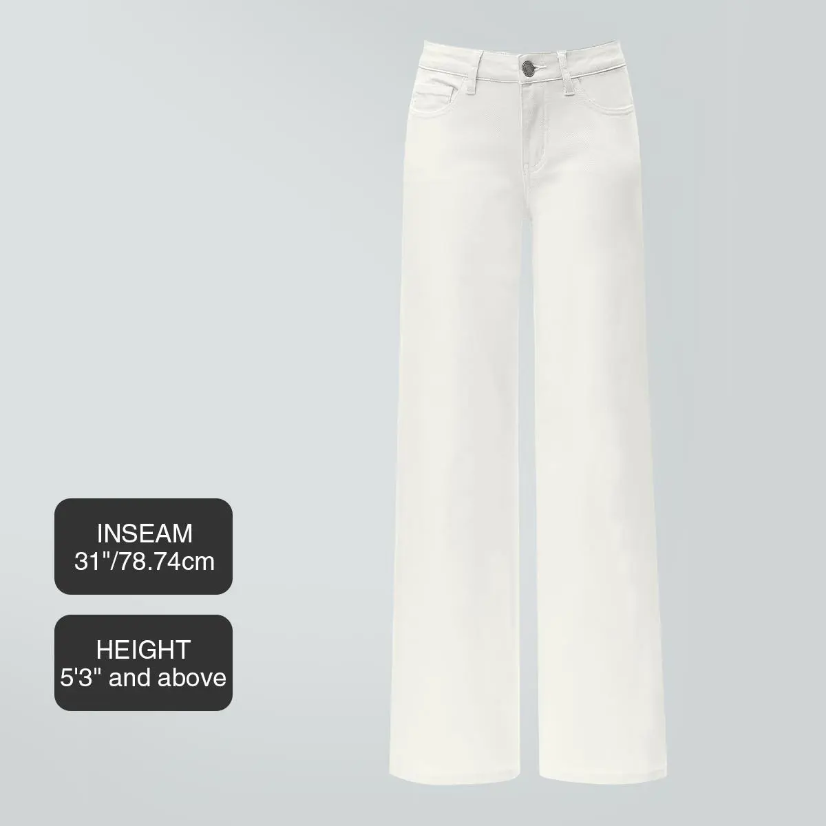 Mid-low Rise Baggy Jeans