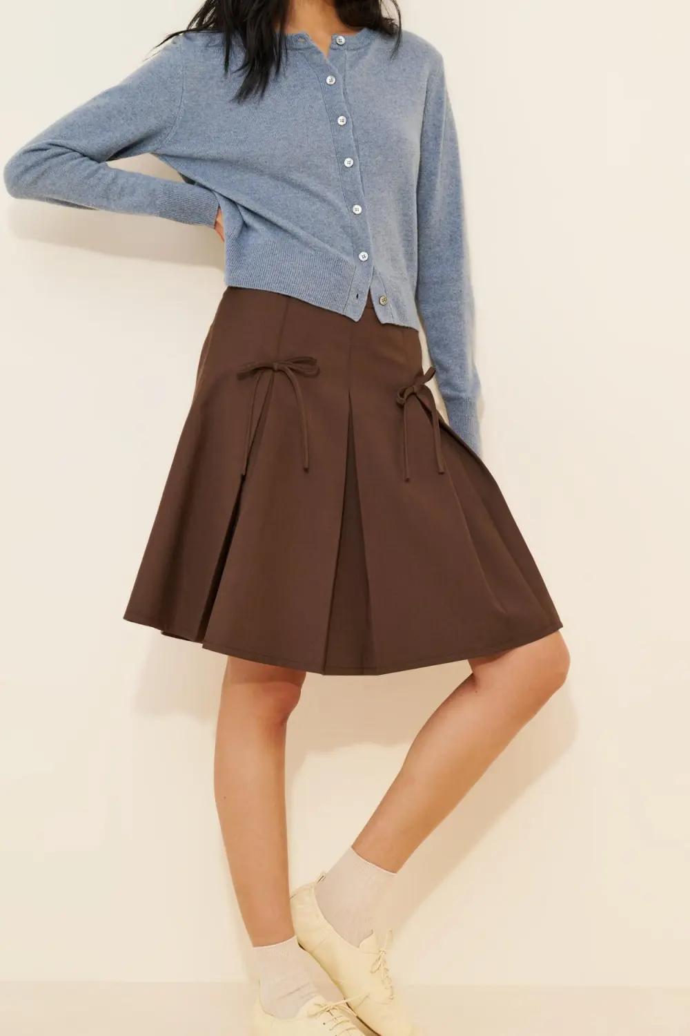 Layered Knit Cardigan