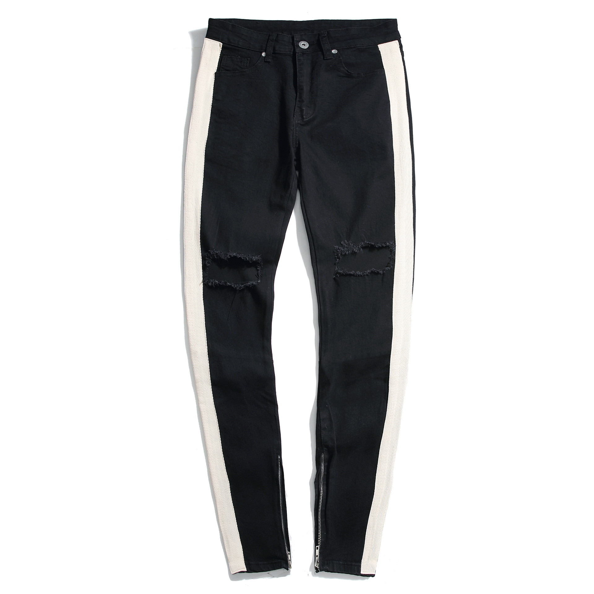 Men'S Patchwork Pocket Casual Trousers