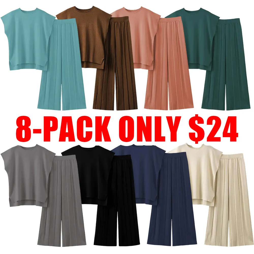 Knit Two-Piece Lounge Set