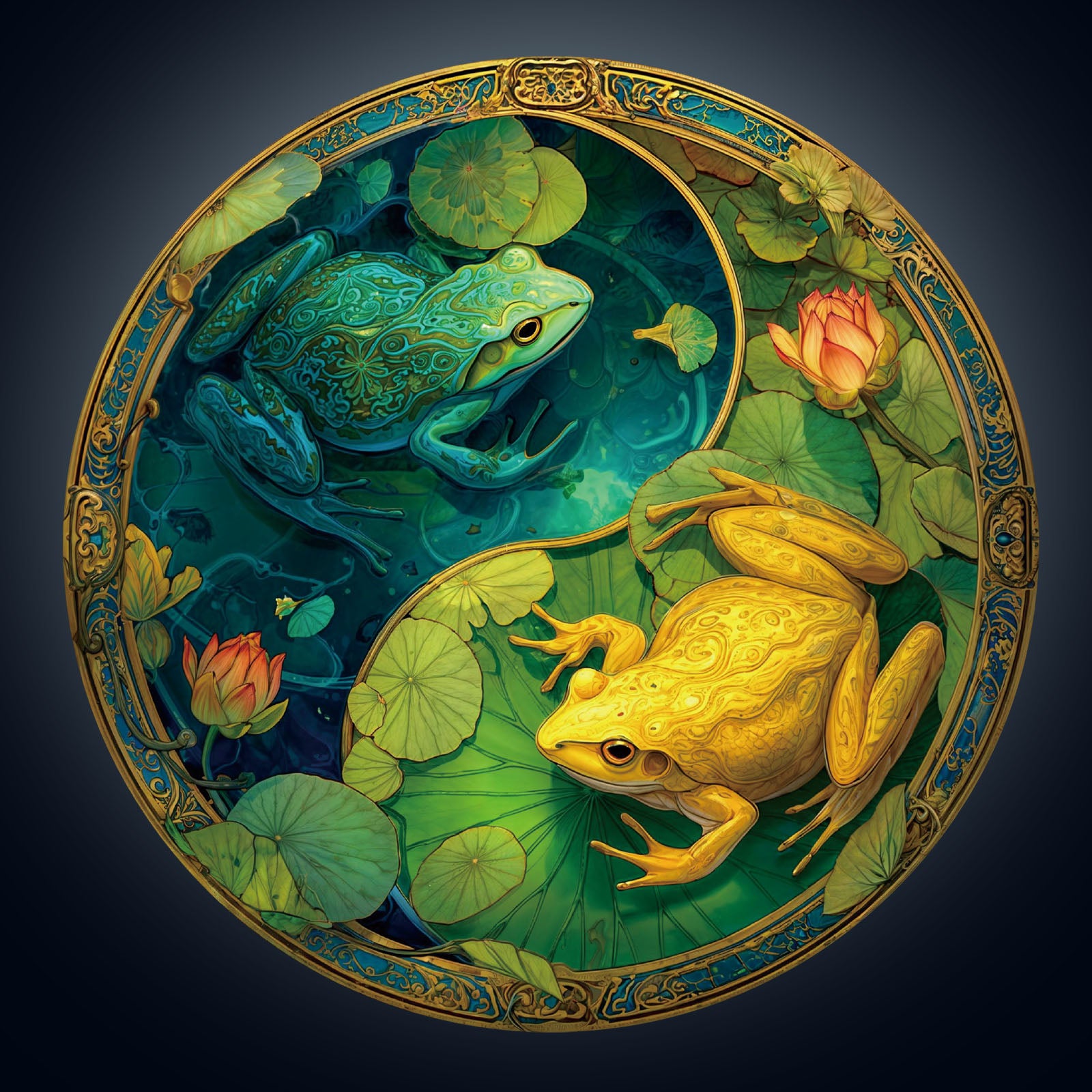 Balance Frogs Wooden Jigsaw Puzzle