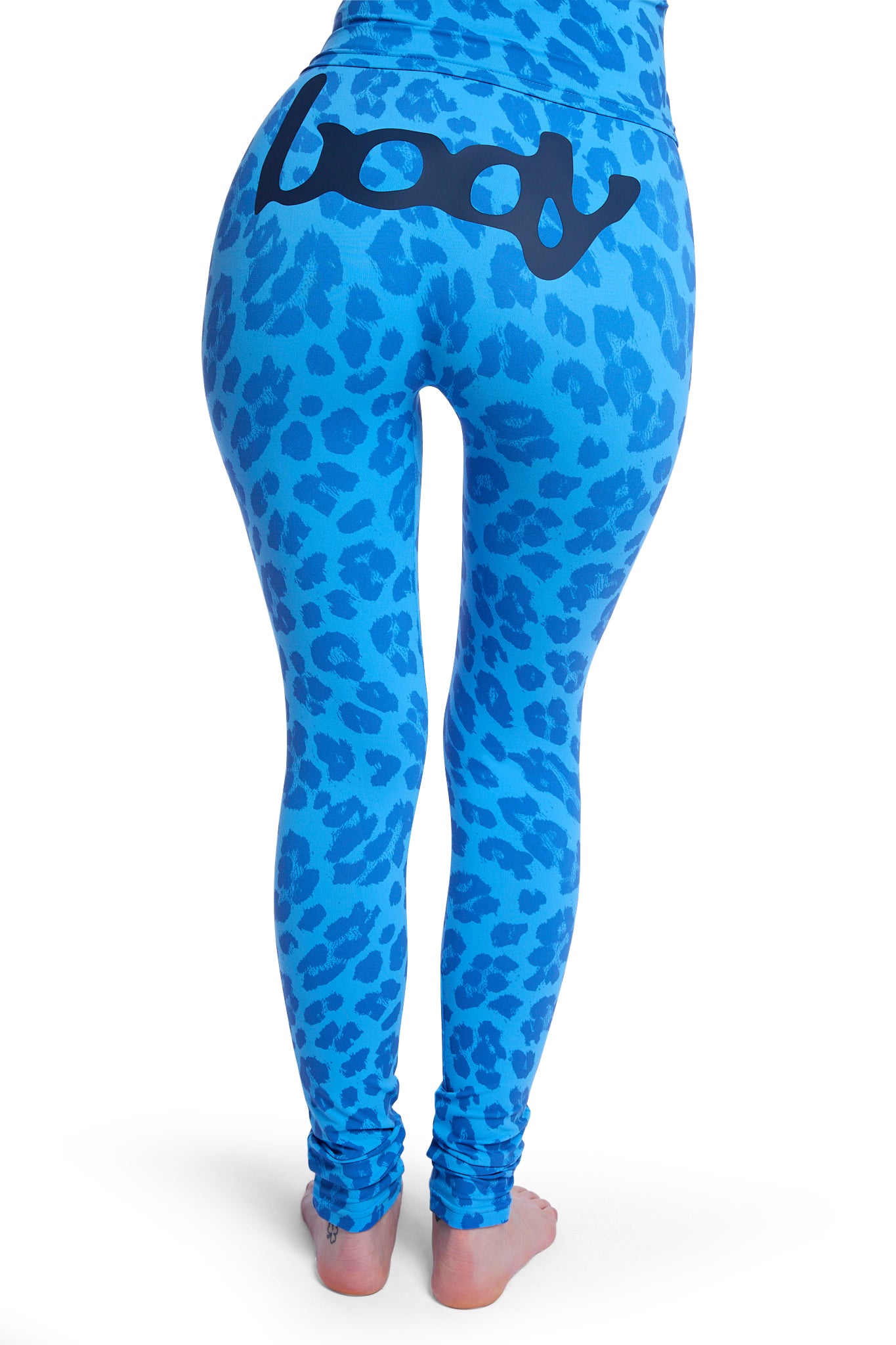 BASICS ULTRA LOW-RISE LEGGINGS 2.0 (ELECTRIC BLUE/BLACK)