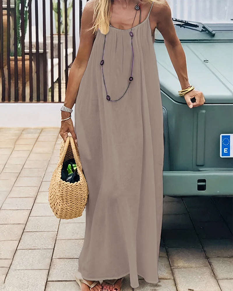 Women’s Summer Backless Cami Dress