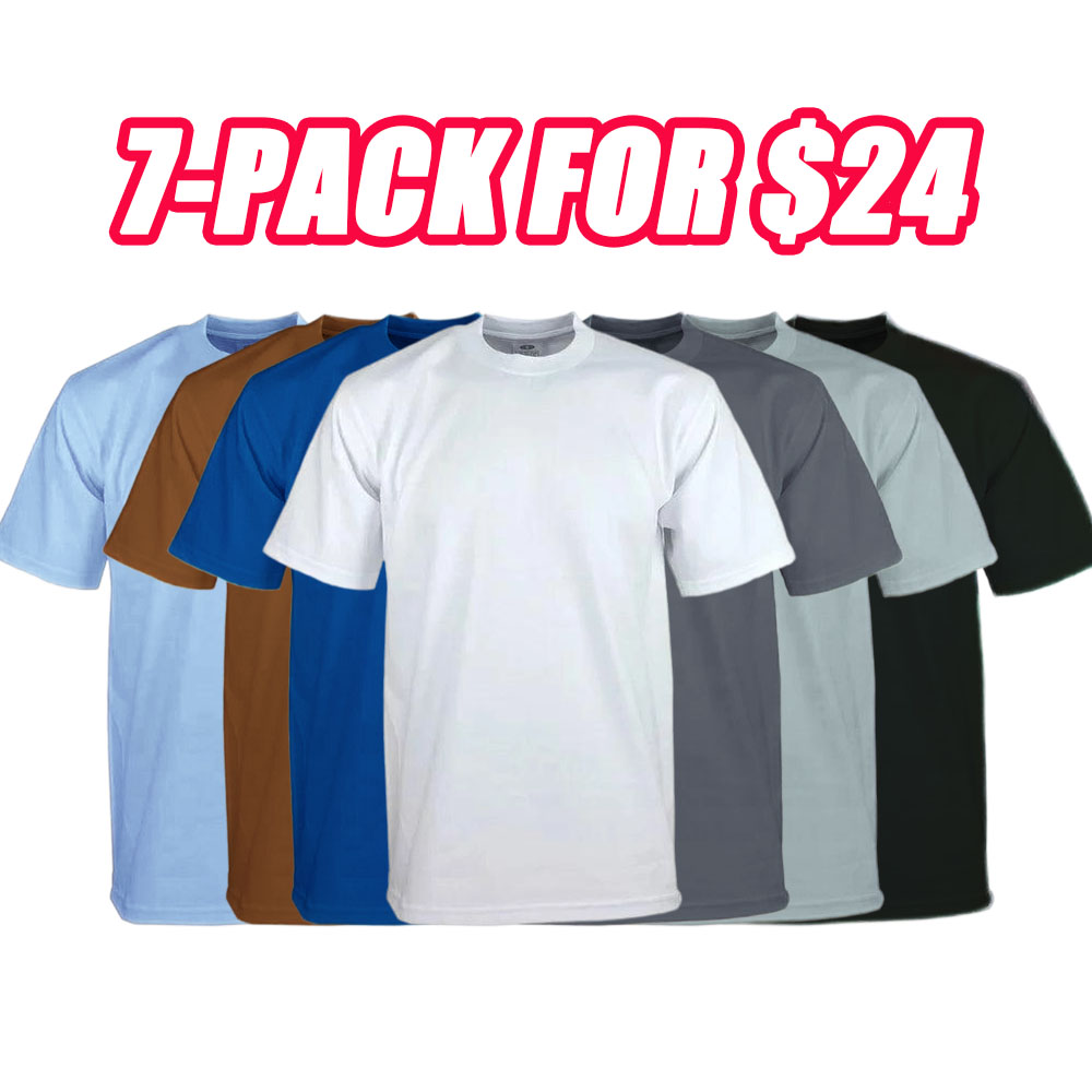 shirts Men's Heavyweight Short Sleeve Cotton T-Shirt-01