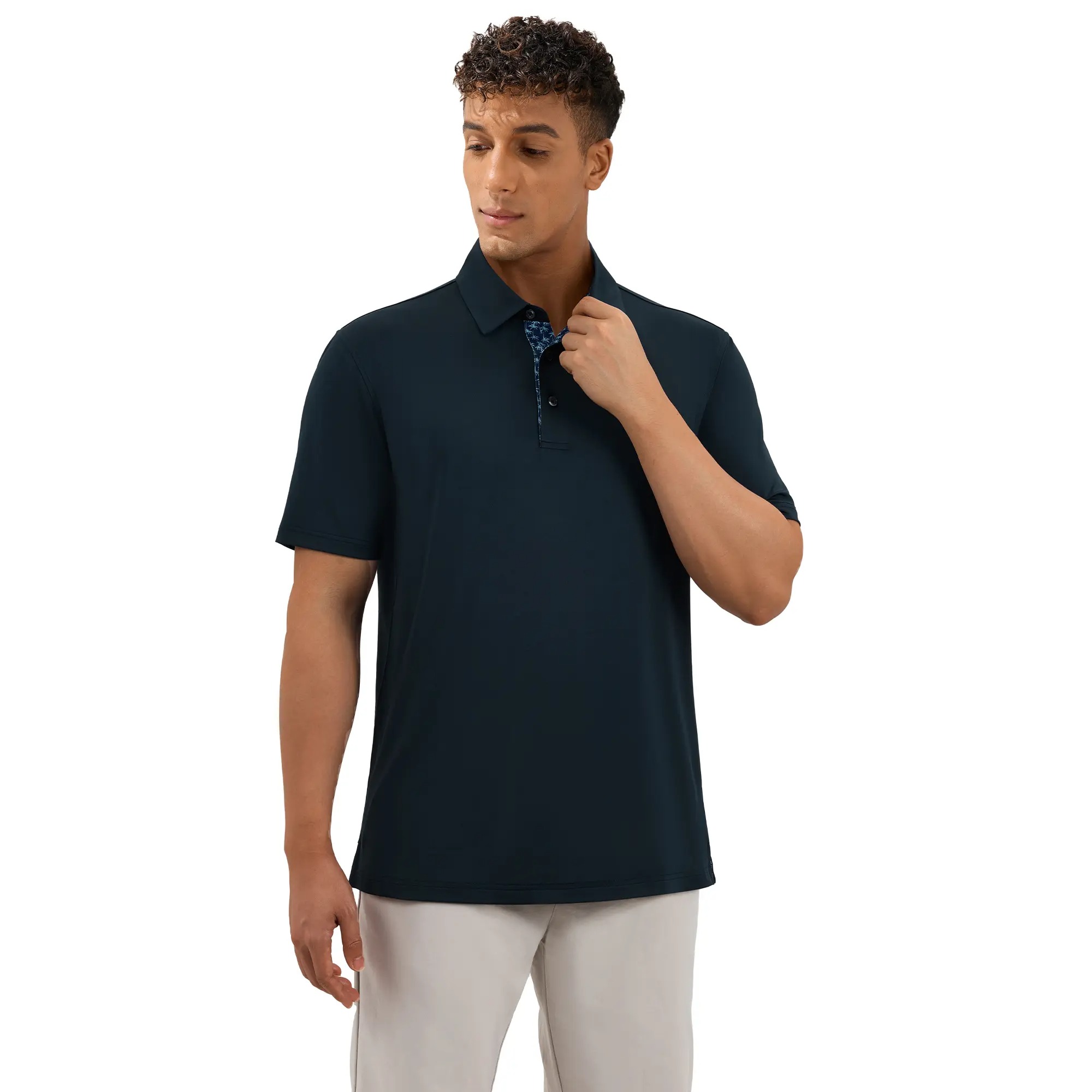 Men's Polo Shirts – Soft Breathable Cotton, Comfortable Short Sleeve Casual Fit
