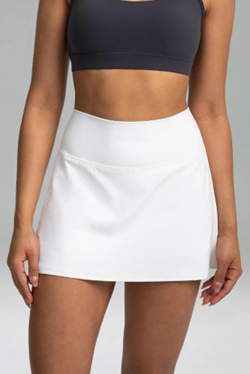 Women's High Waisted Tennis Skirt with Pockets