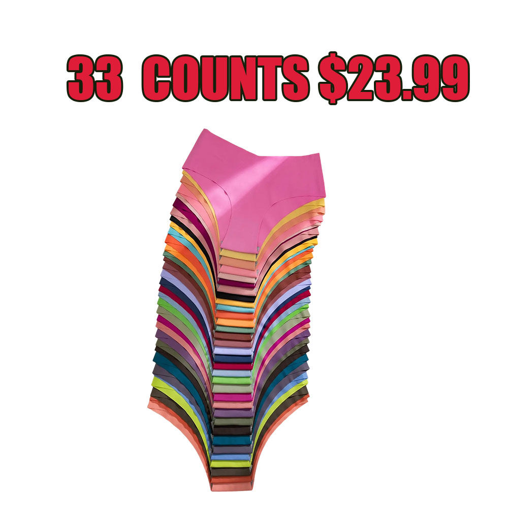 Women’s Seamless Comfort Briefs (Multi-Pack) – Soft, Breathable, Invisible Fit for Everyday Wear