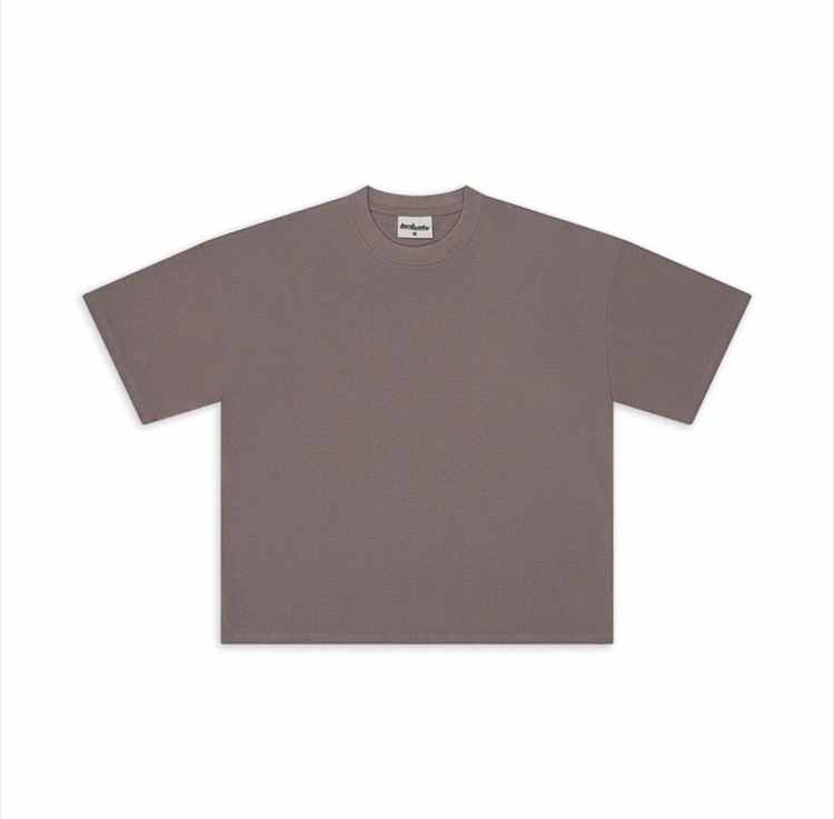 300 GSM Heavyweight White Core Tee V2 – Premium Cotton Essential T-Shirt