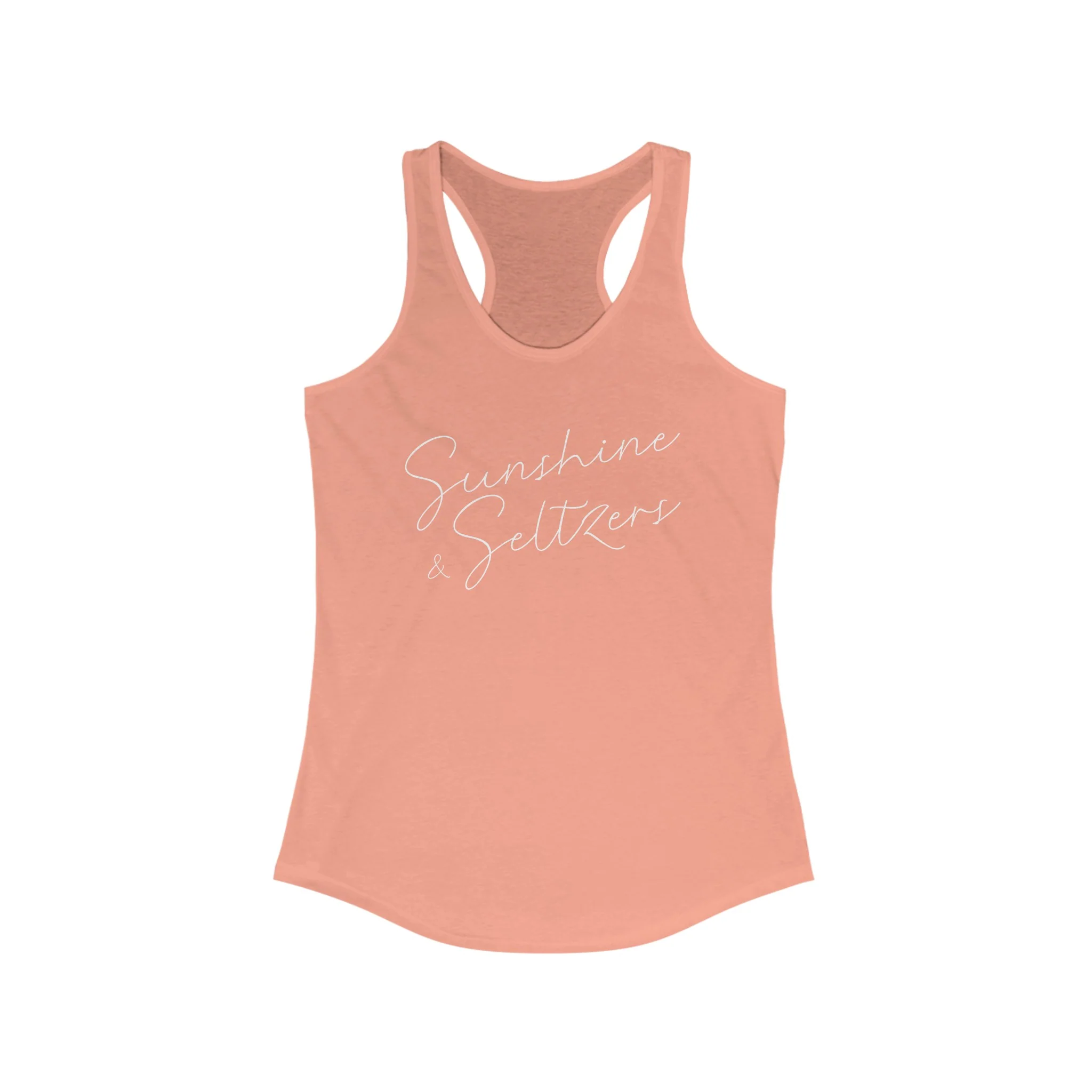 Sunshine & Seltzers Women's  Racerback Tank