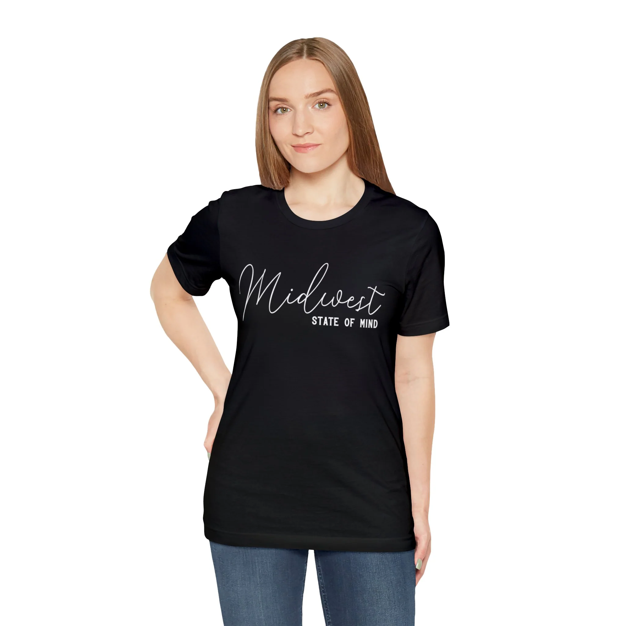 Midwest State of Mind Unisex Jersey Short Sleeve Tee