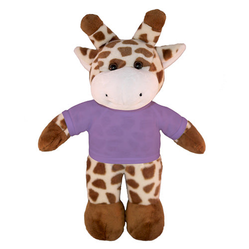 Soft Plush Giraffe with Tee 8inch
