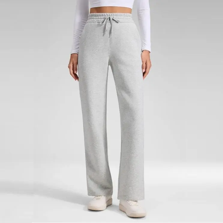 Women’s Cotton Fleece Lined Straight Leg Sweatpants