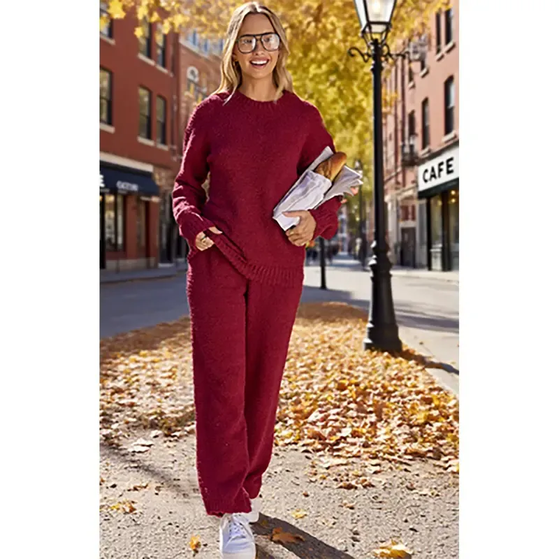 Womens Two Piece Outfits Sweater Sets